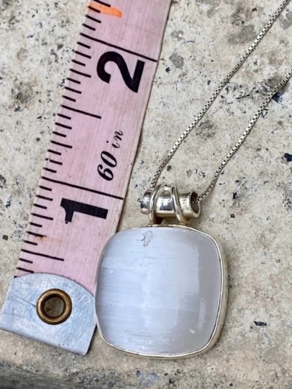 Selenite Necklace - Picture 12 of 13